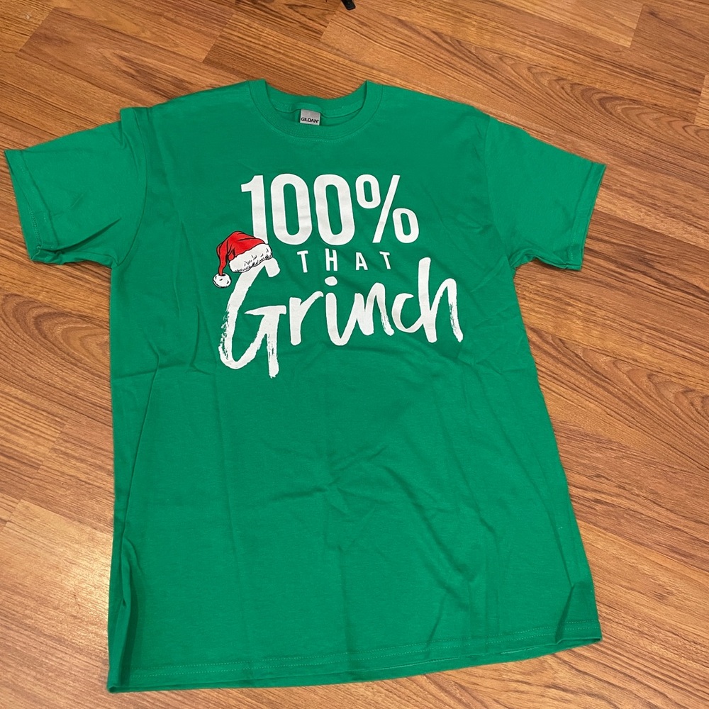 Grinch Christmas holiday tee shirt